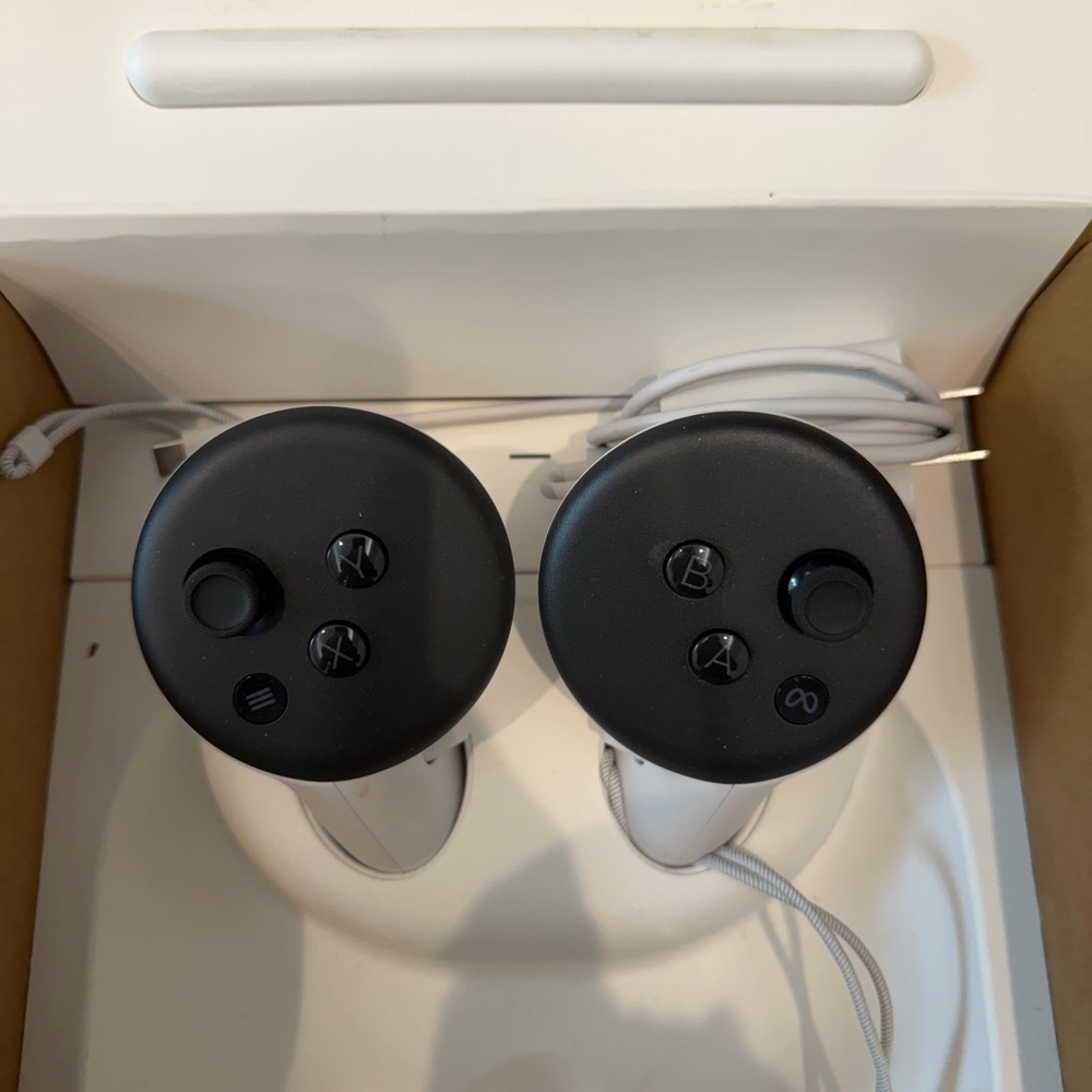 Black VR Motion Controllers - Compatible Electronics VR Accessory